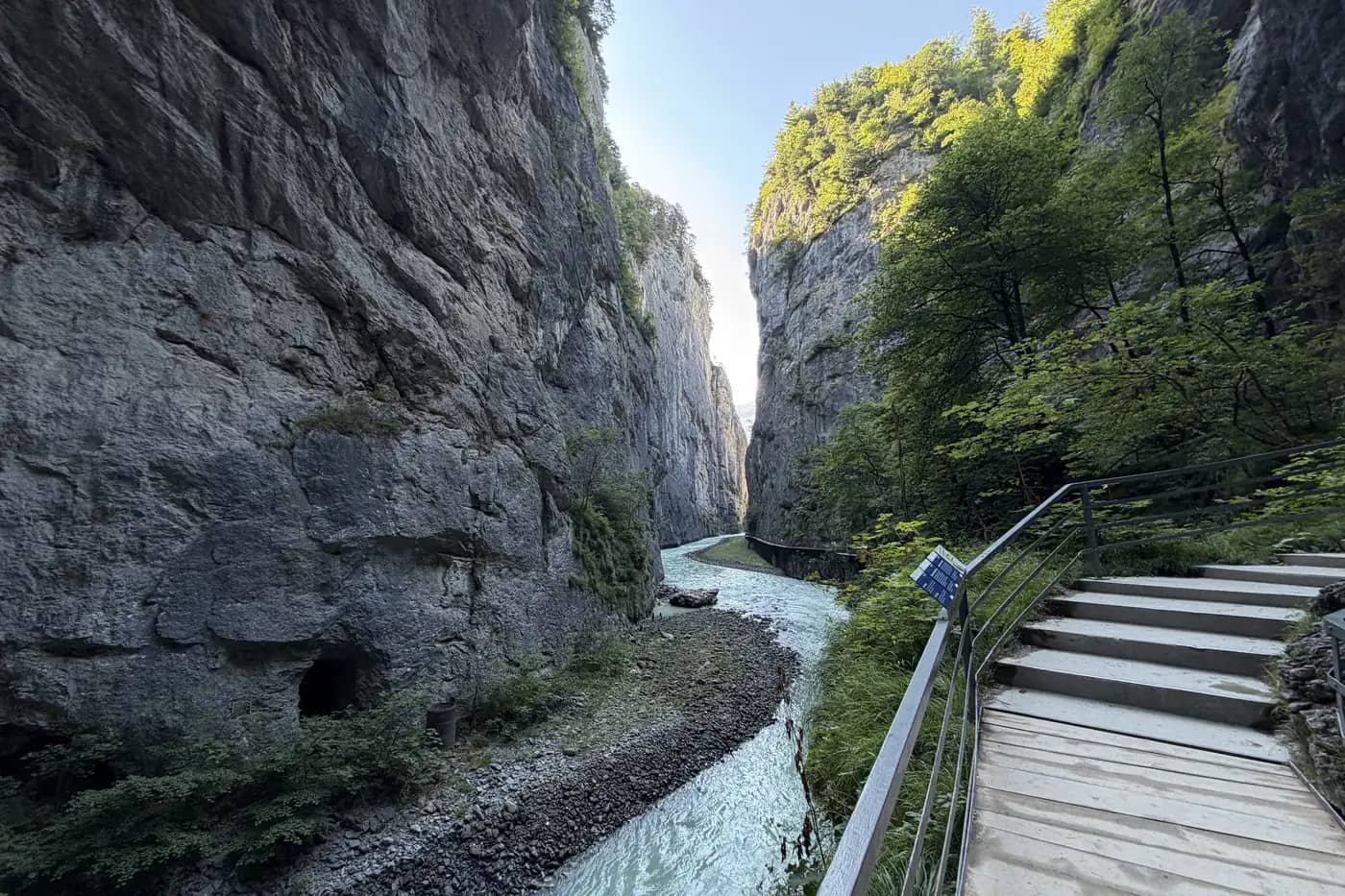 Tagesausflug nach Meiringen: Schlucht zuerst