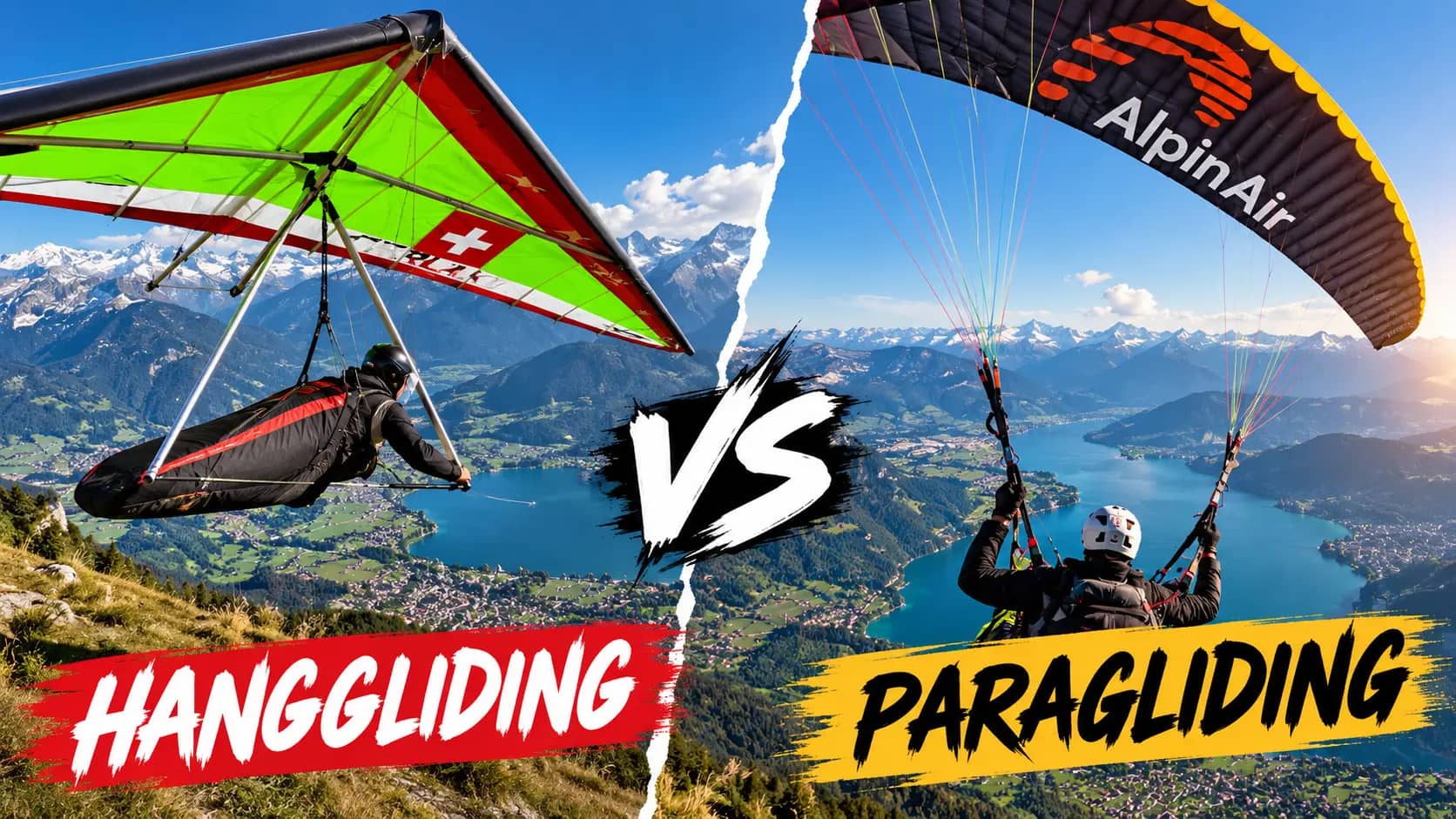 Hang Gliding or Paragliding in Interlaken?
