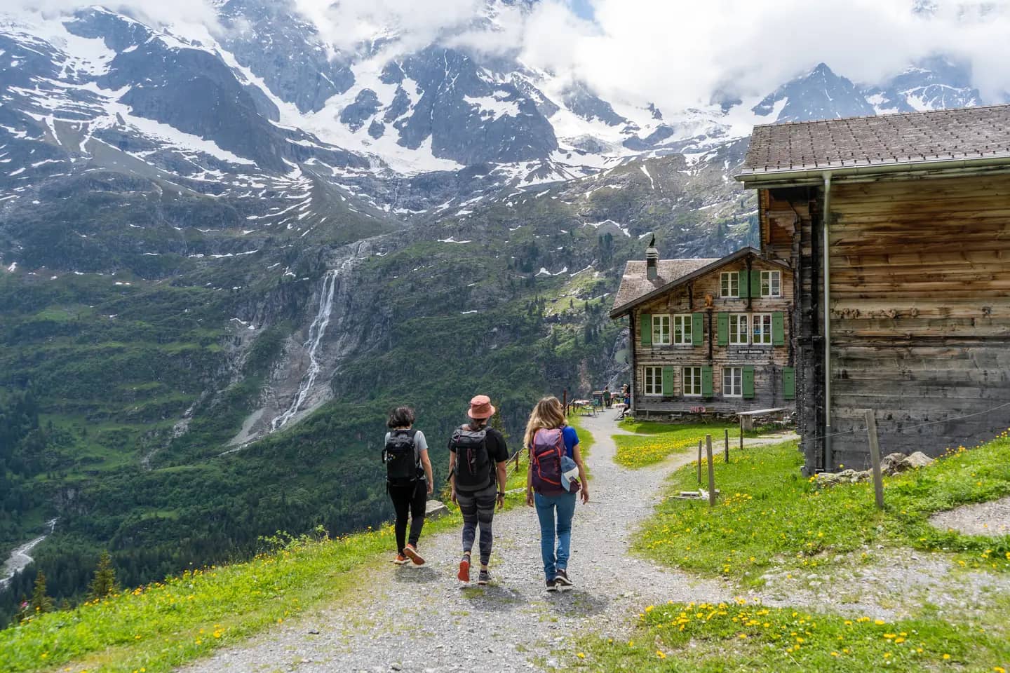 Oberhornsee Hike: 1,243 m Up From Stechelberg