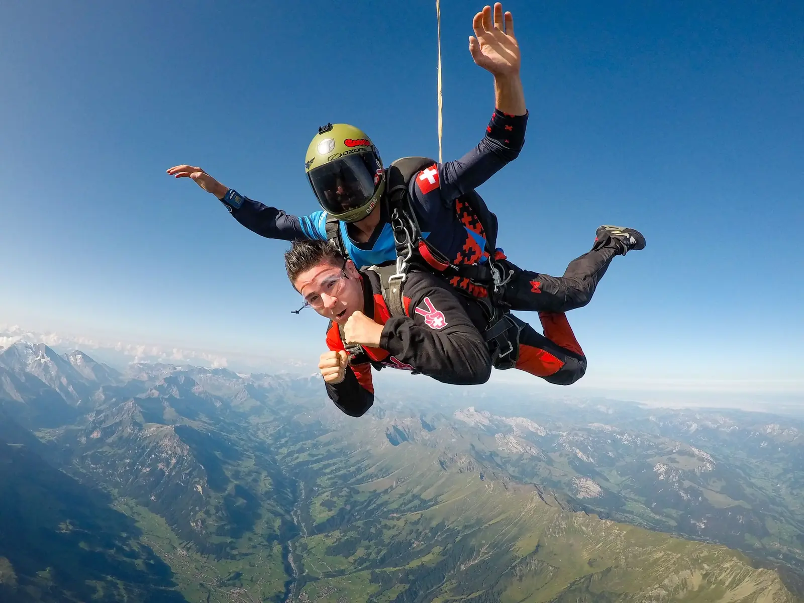 Skydiving in Interlaken